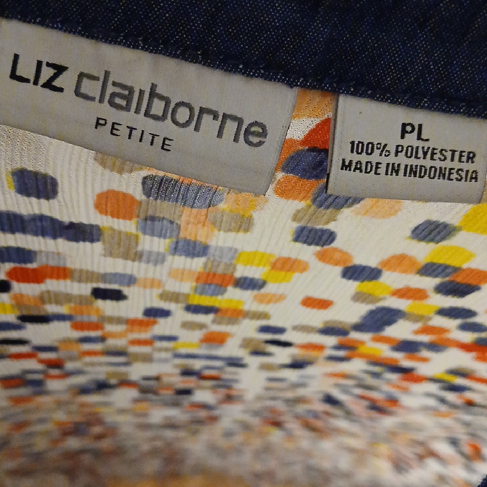 Multicolor Patterned Women's Top - Picture 4 of 4